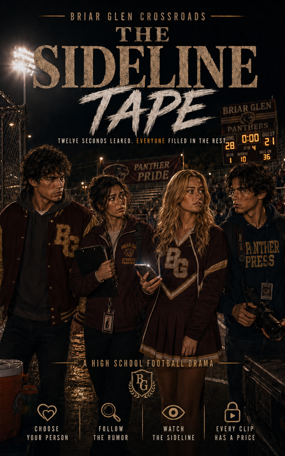 Cover art for The Sideline Tape on AI Dungeon