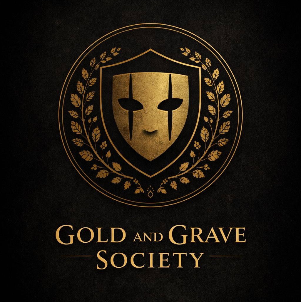Cover art for Gold and Grave Society, a fantasy scenario on AI Dungeon