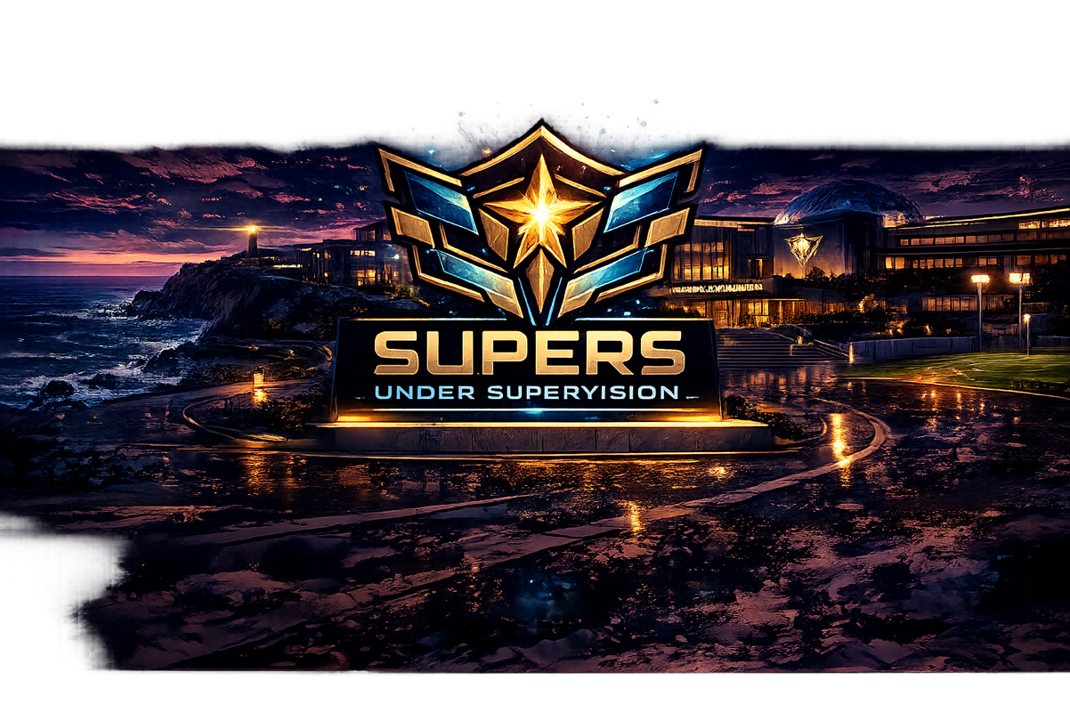 Cover art for Supers Under Supervision, a superpowers scenario on AI Dungeon