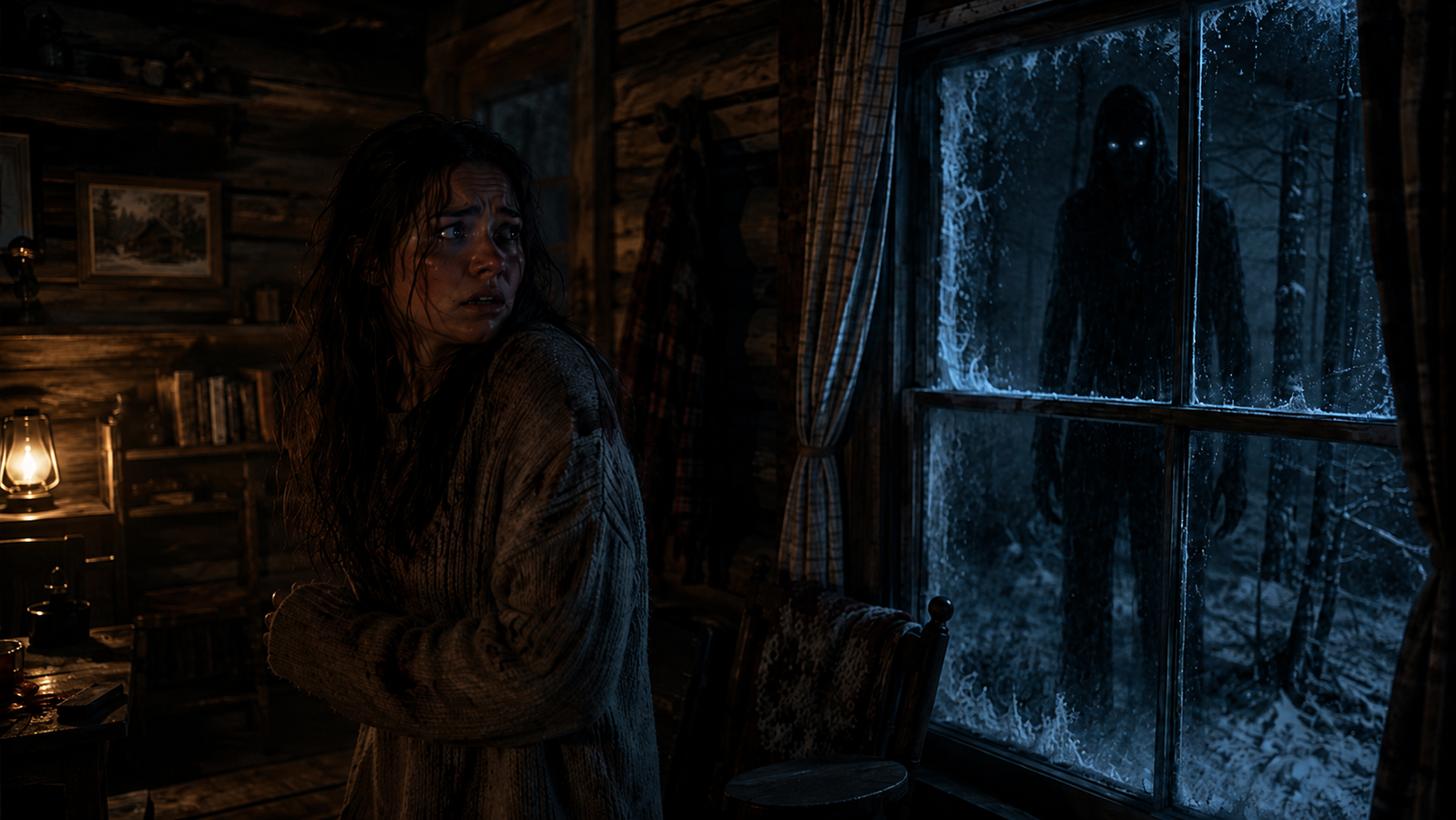 Cover art for Cabin Fever, a horror scenario on AI Dungeon