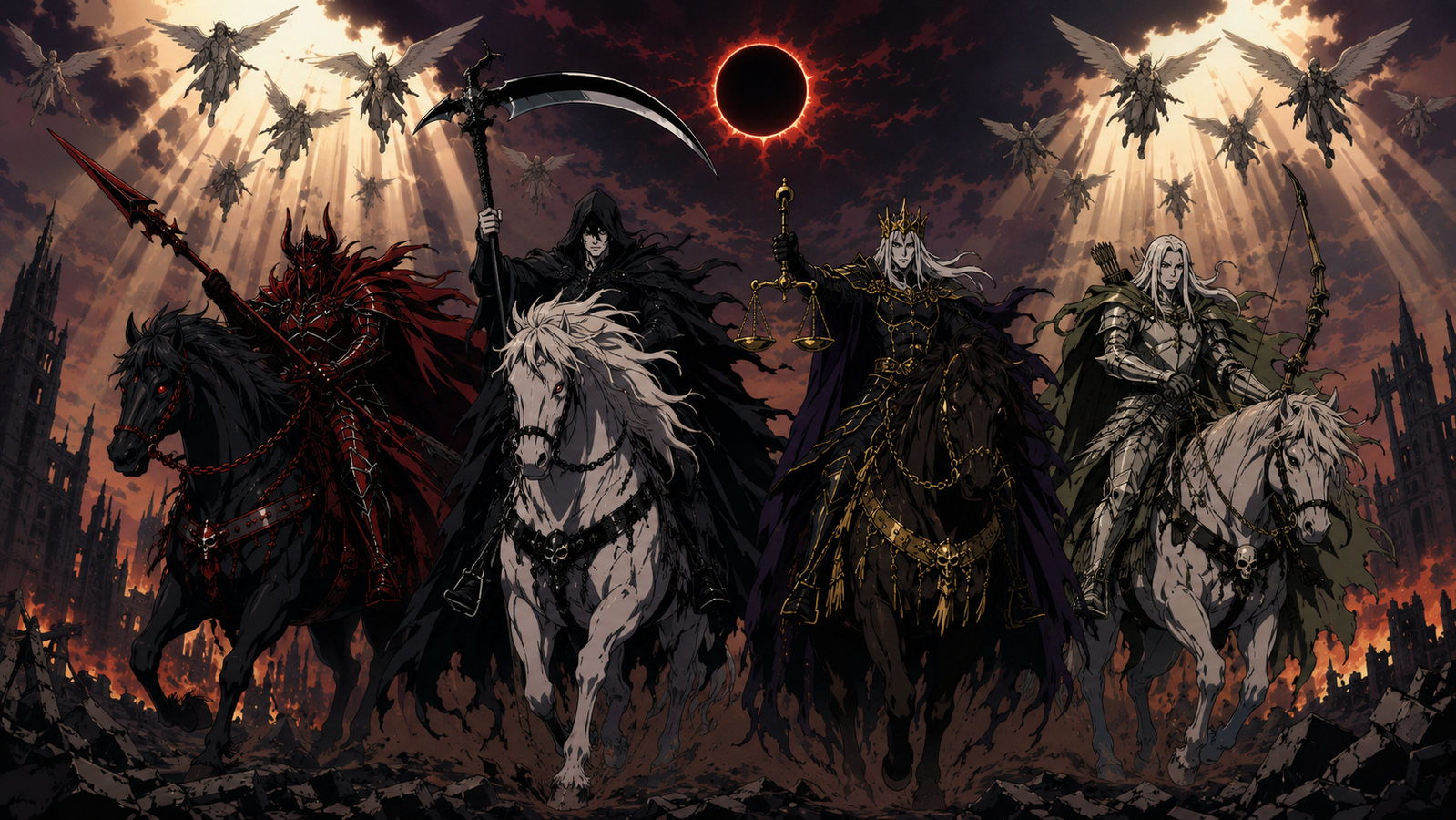 Cover art for Let’s Bring About the Apocalypse, an apocalypse scenario on AI Dungeon