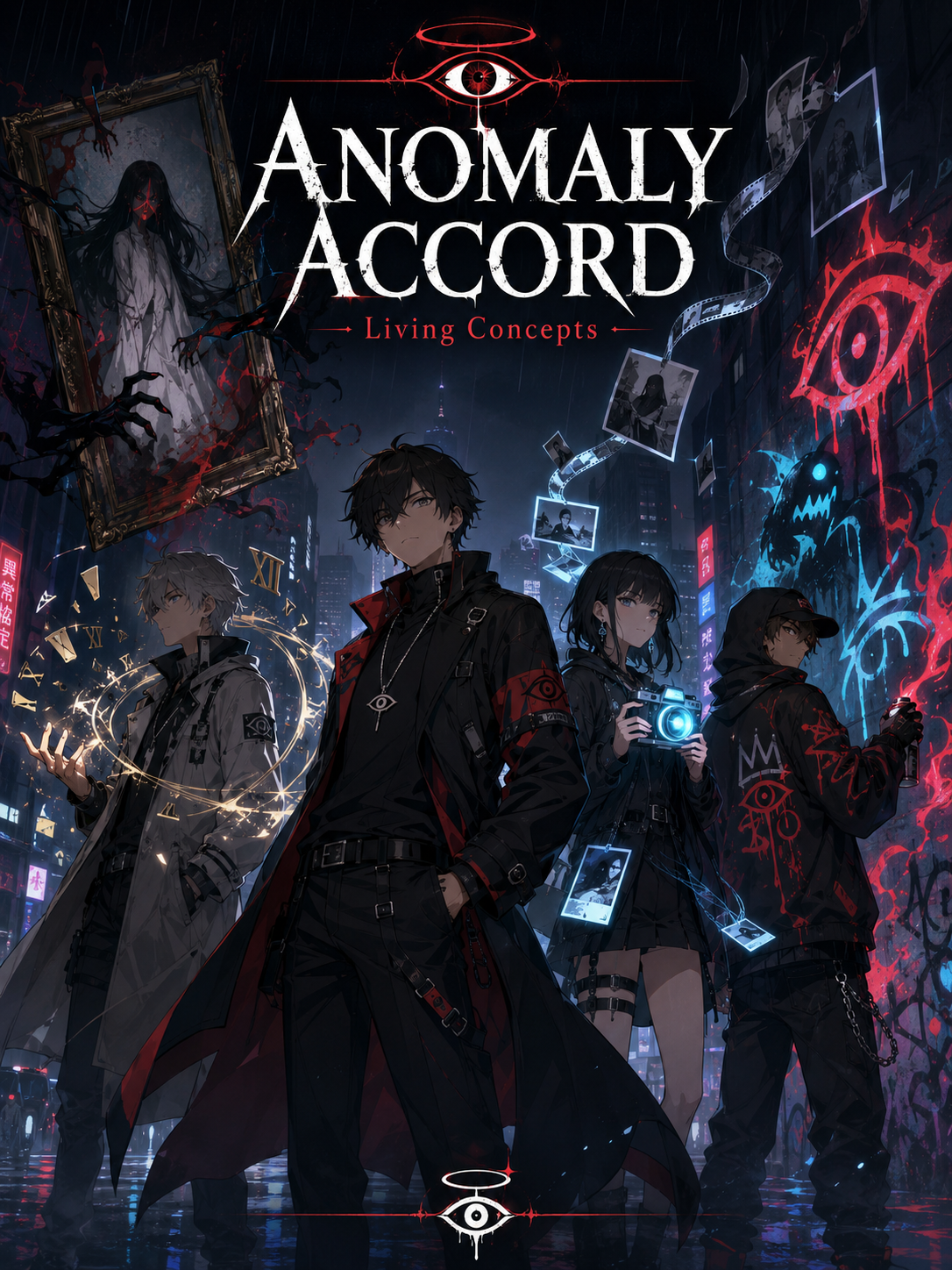 Cover art for Anomaly Accord: Living Concepts, an evil world on Voyage