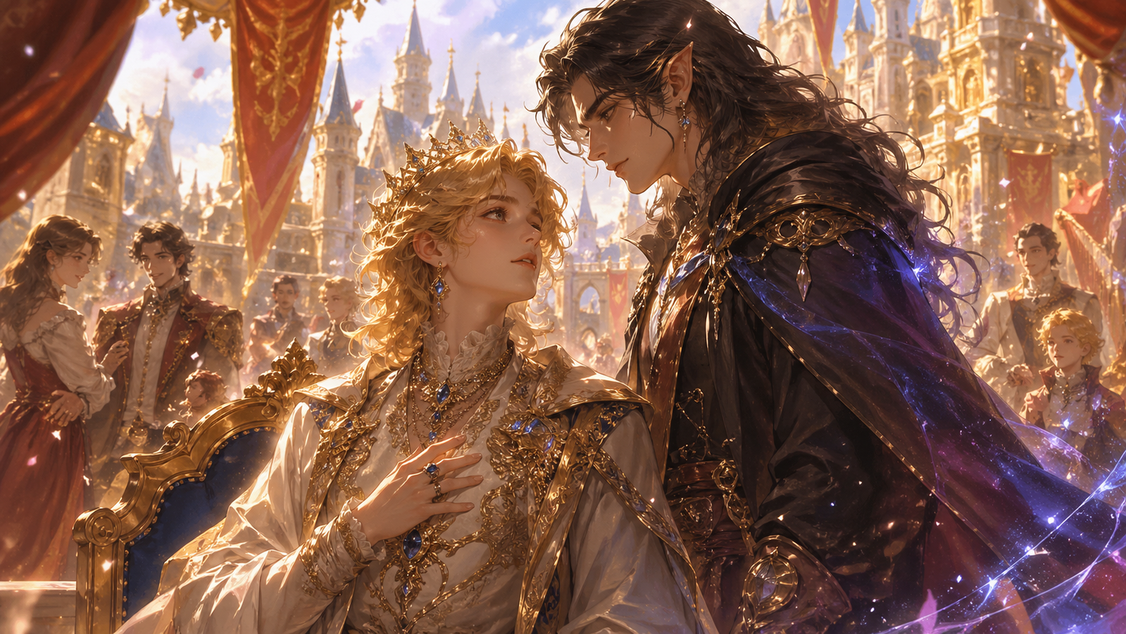 Cover art for The Royal Heart Waiting to Be Found, a kingdom scenario on AI Dungeon