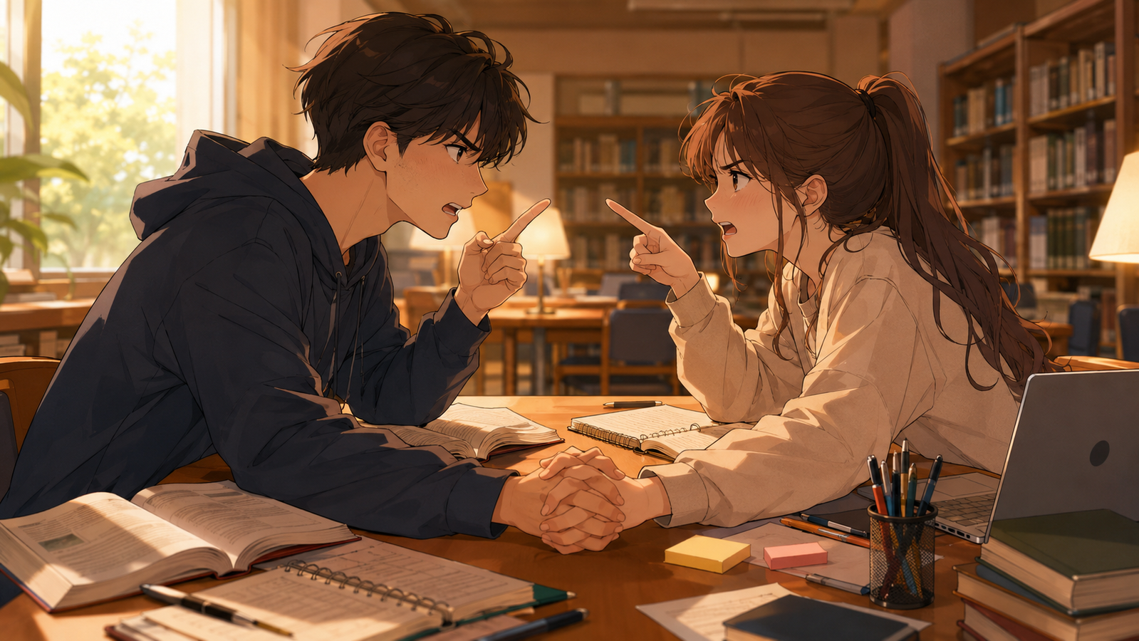 Cover art for Academic Rivals to Lovers on AI Dungeon