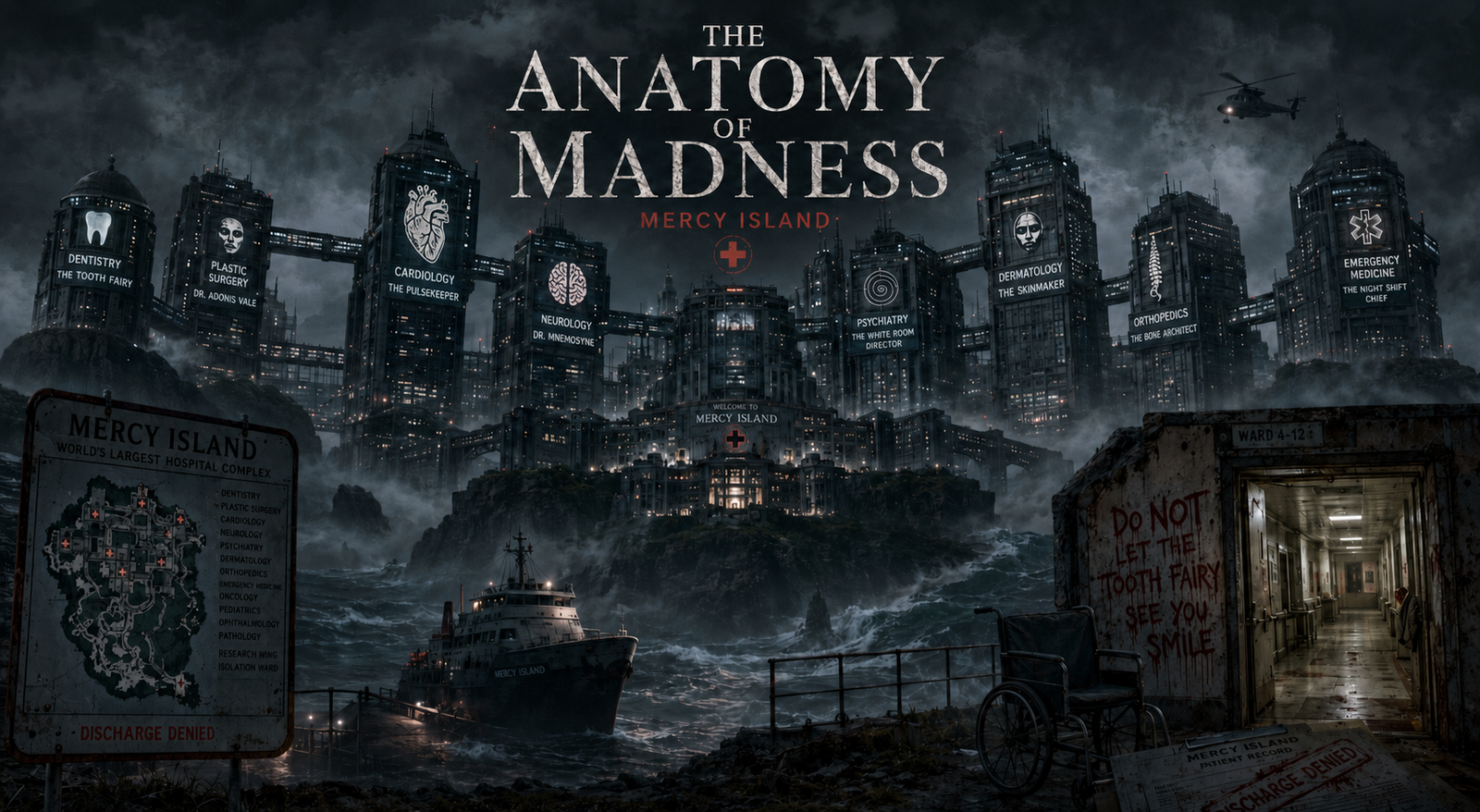 Cover art for The Anatomy of Madness on AI Dungeon