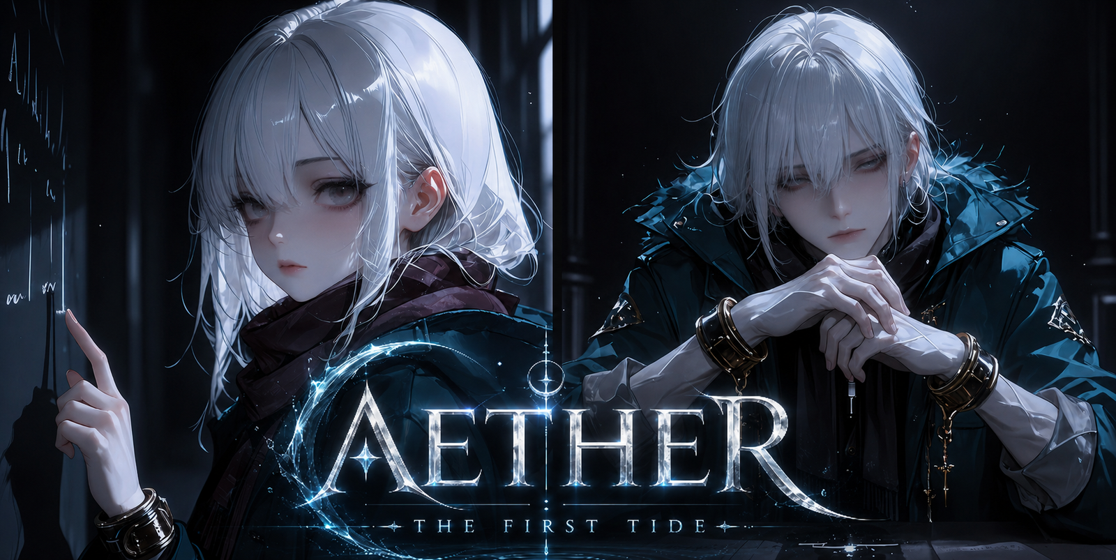 Cover art for Aether: The First Tide, a savehusbandos scenario on AI Dungeon
