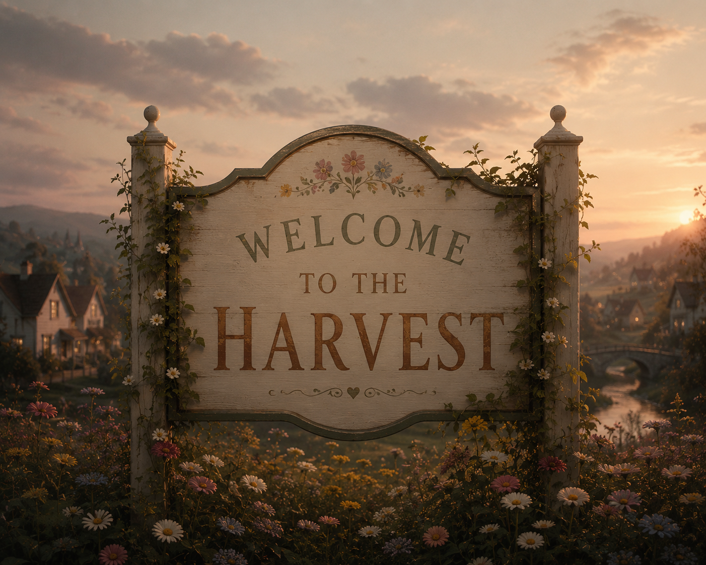 Cover art for B&B: Harvest Beyond Death (ISđźŽ), an azure 9426 scenario on AI Dungeon