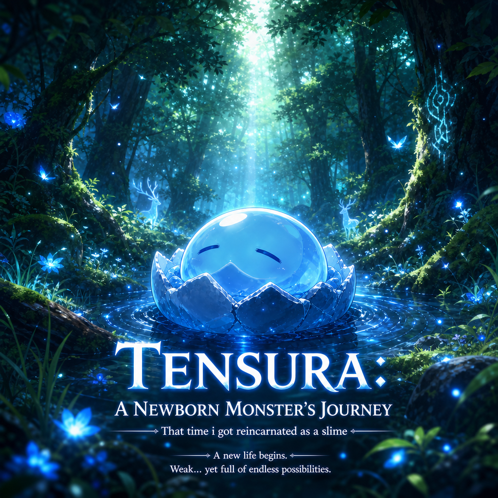 Cover art for TEST - Tensura: A Newborn Monster's Journey, a tensura scenario on AI Dungeon