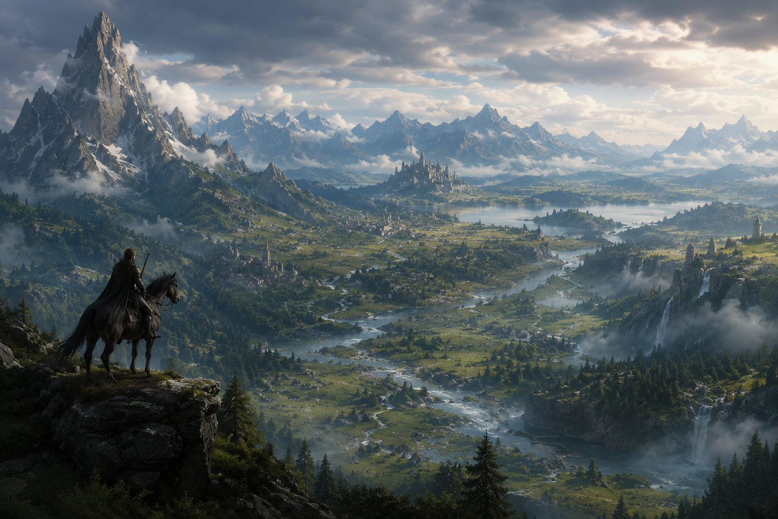 Cover art for Fantasy, a средневековье scenario on AI Dungeon