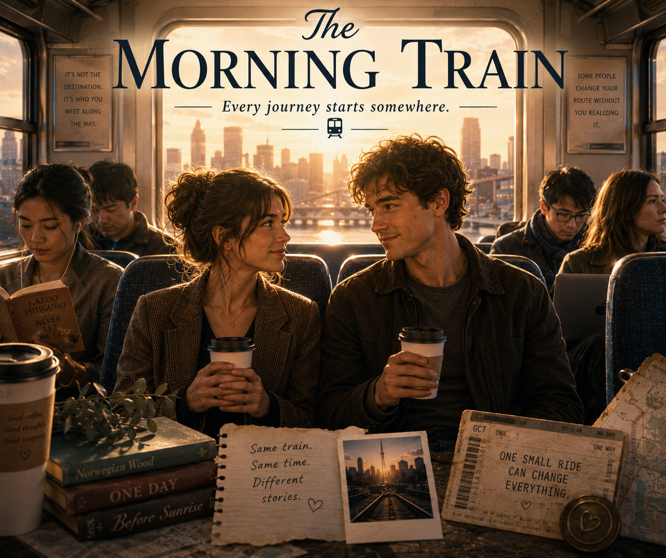 Cover art for The Morning Train, an inner self scenario on AI Dungeon
