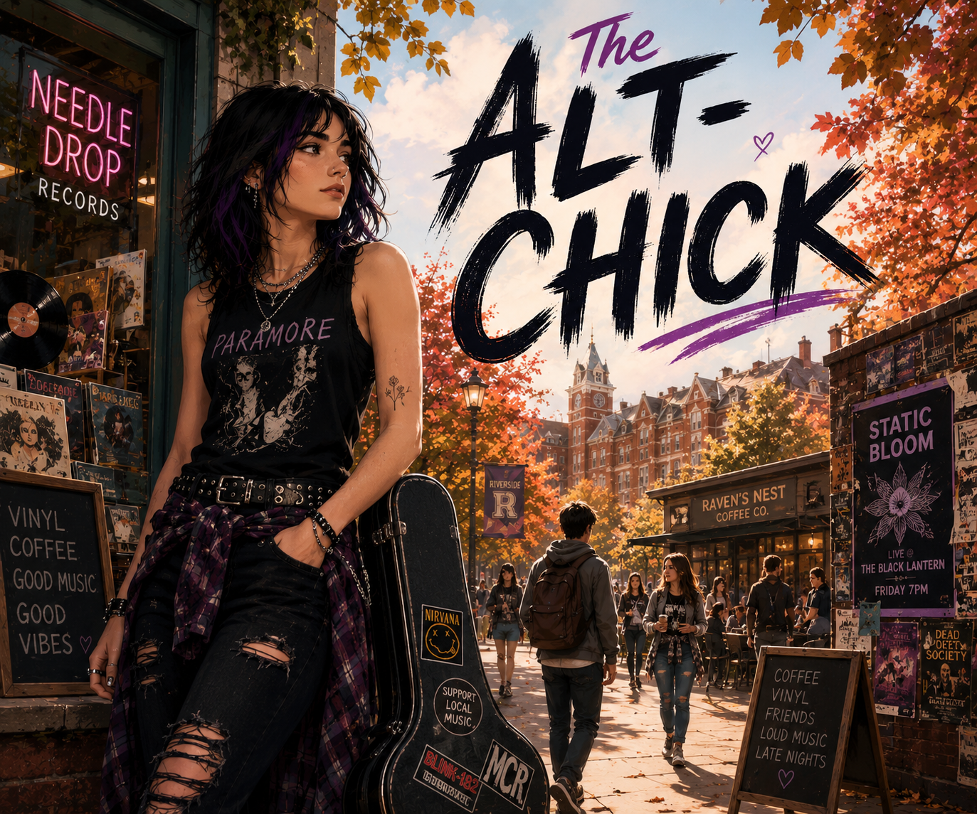 Cover art for The Alt Chick, an inner self scenario on AI Dungeon