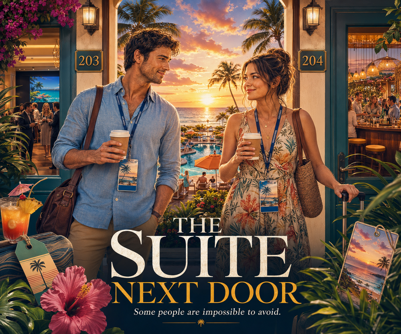 Cover art for The Suite Next Door, an inner self scenario on AI Dungeon