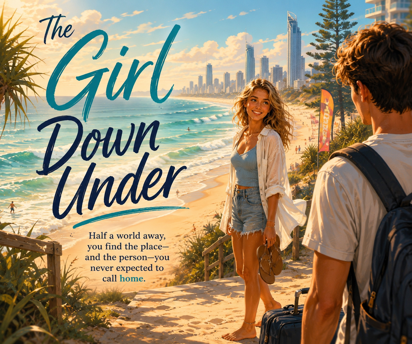 Cover art for The Girl Down Under, an inner self scenario on AI Dungeon
