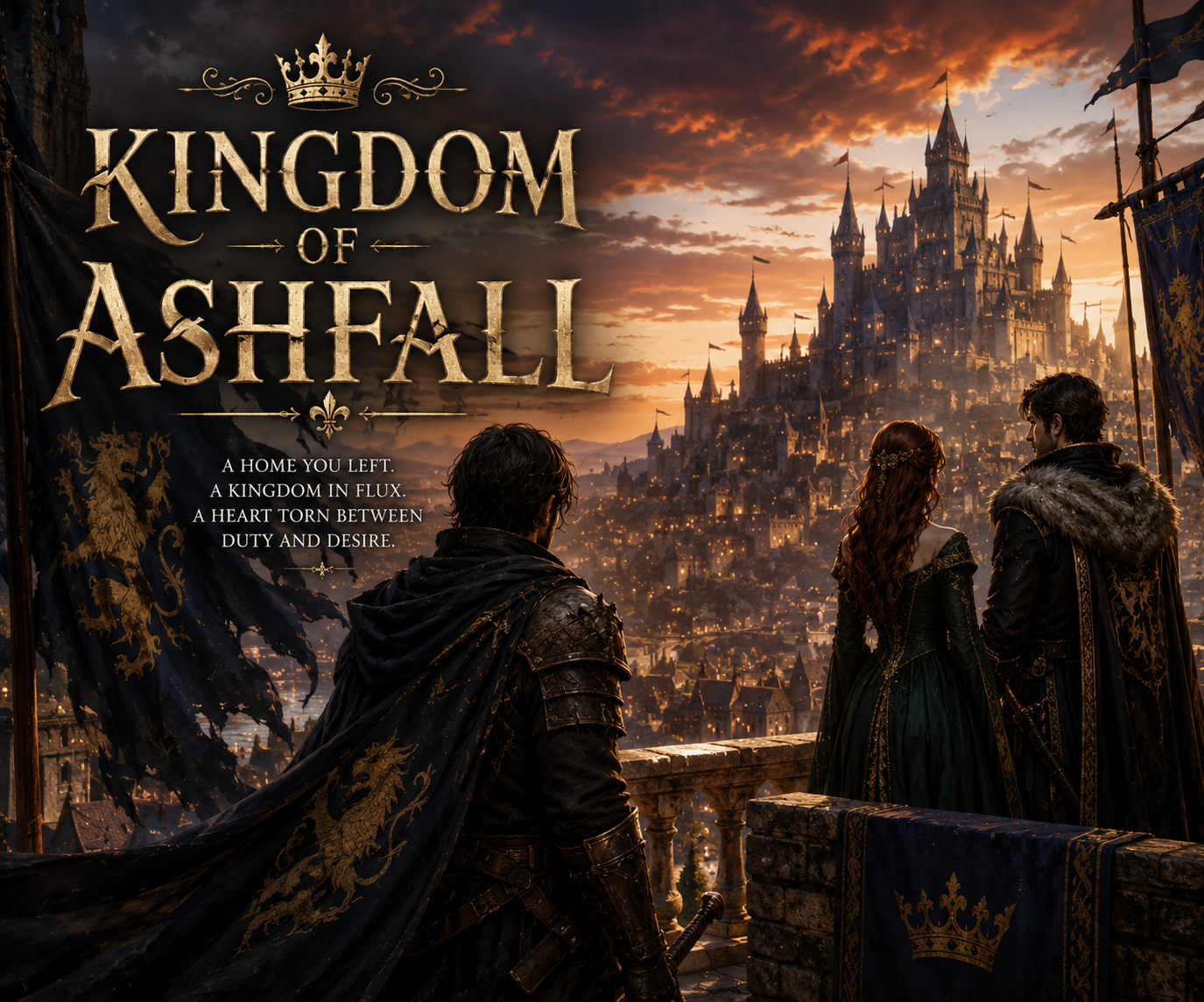 Cover art for Kingdom of Ashfall, an inner self scenario on AI Dungeon