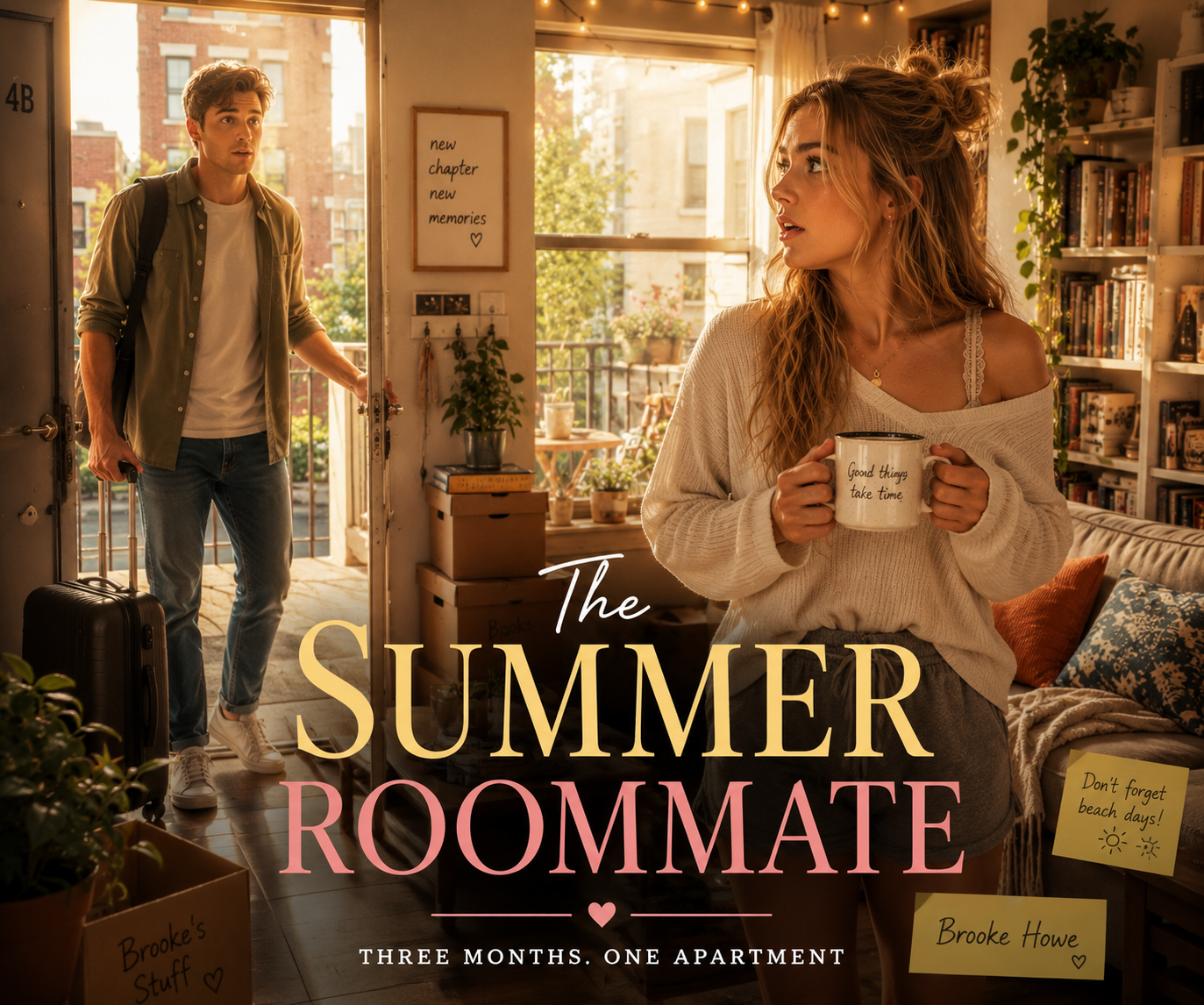 Cover art for The Summer Roommate, an inner self scenario on AI Dungeon