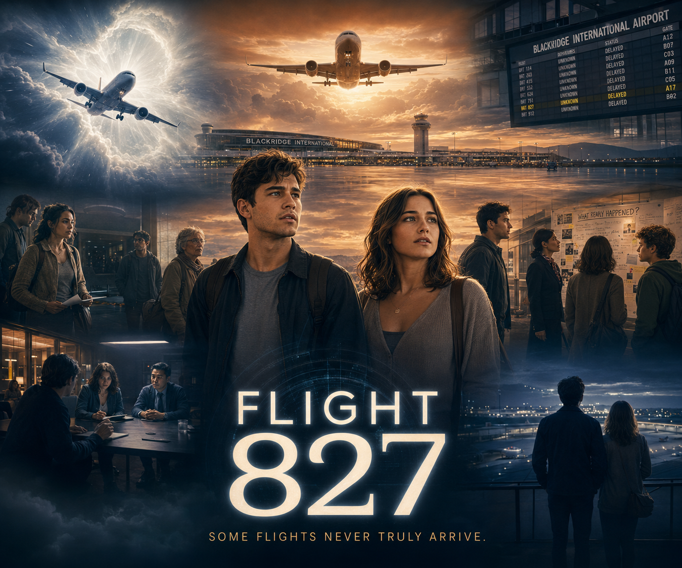 Cover art for Flight 827, an inner self scenario on AI Dungeon