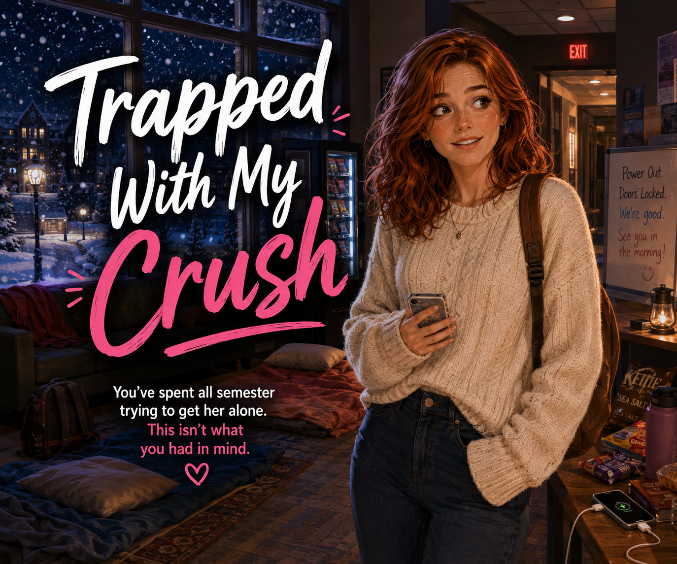 Cover art for Trapped with your crush, an inner self scenario on AI Dungeon