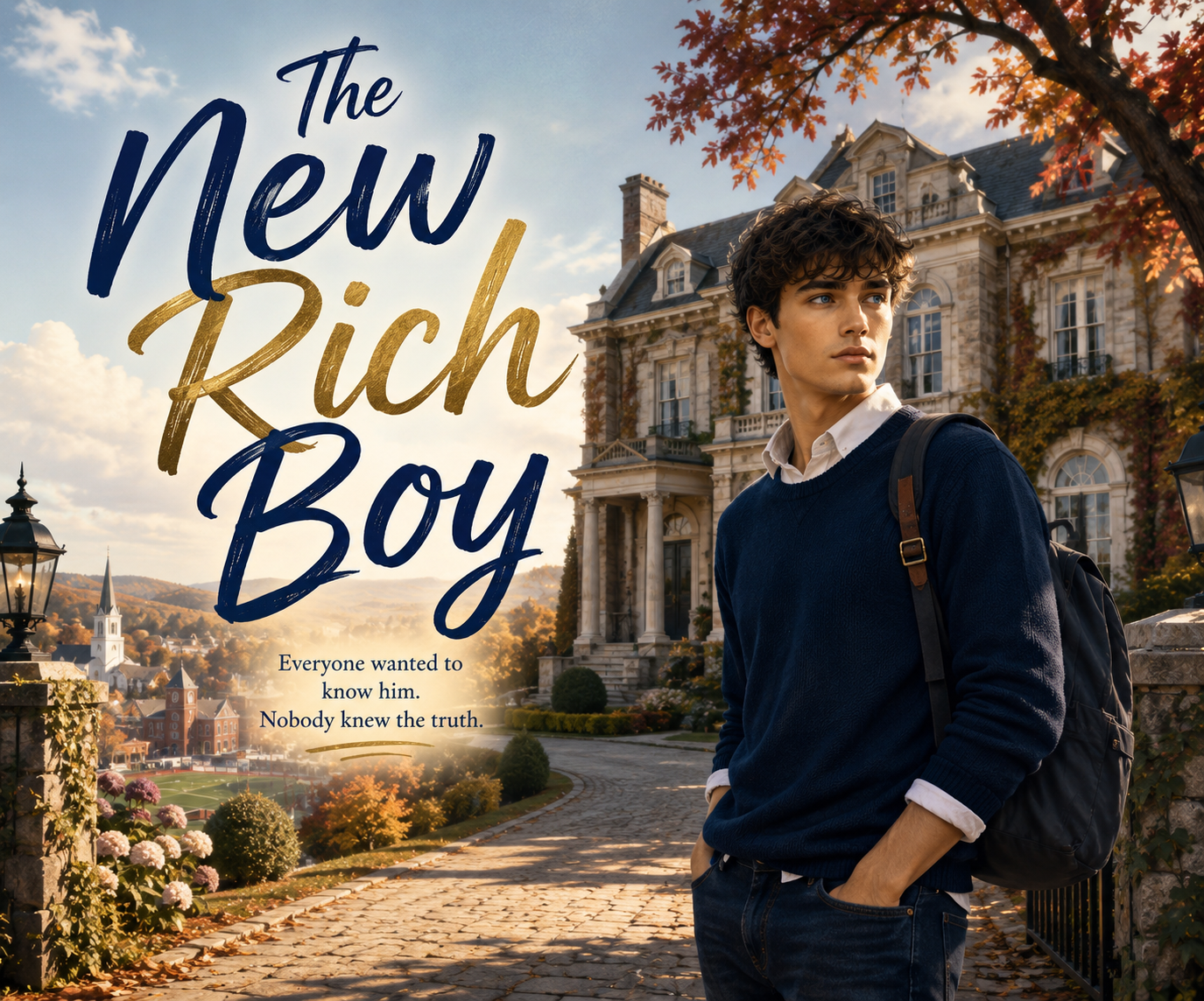 Cover art for The New Rich Boy, an inner self scenario on AI Dungeon