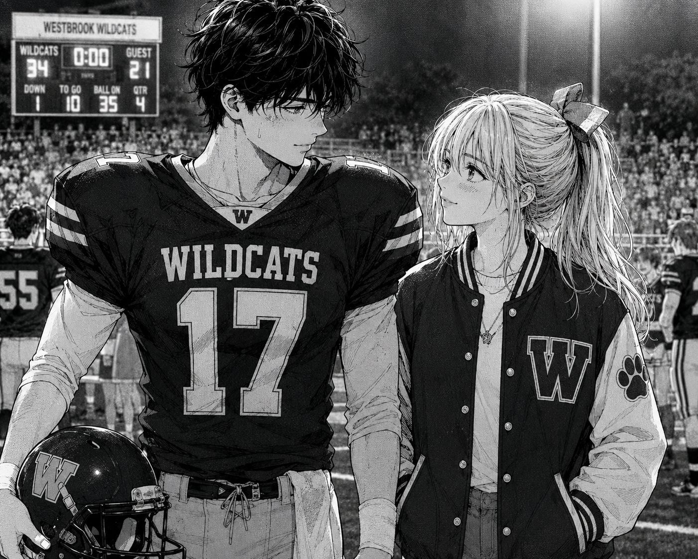 Cover art for The QB’s Girlfriend on AI Dungeon
