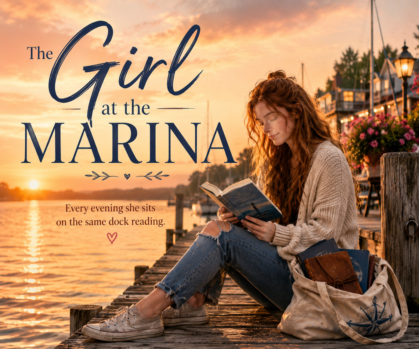 Cover art for The Girl at the Marina, an inner self scenario on AI Dungeon