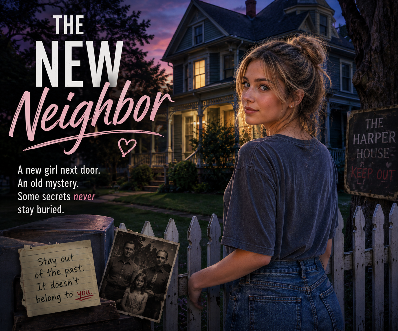 Cover art for The New Neighbor, an inner self scenario on AI Dungeon