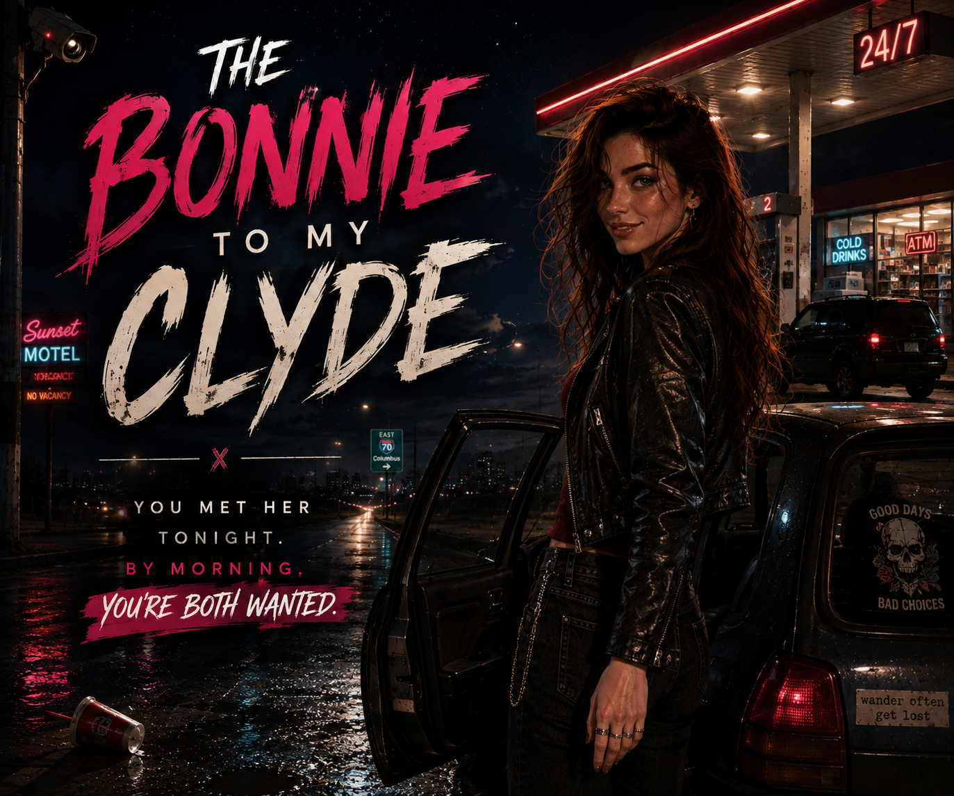 Cover art for The Bonnie to My Clyde, an inner self scenario on AI Dungeon