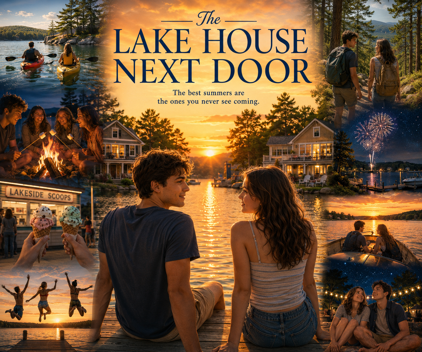 Cover art for The Lake House Next Door, an inner self scenario on AI Dungeon