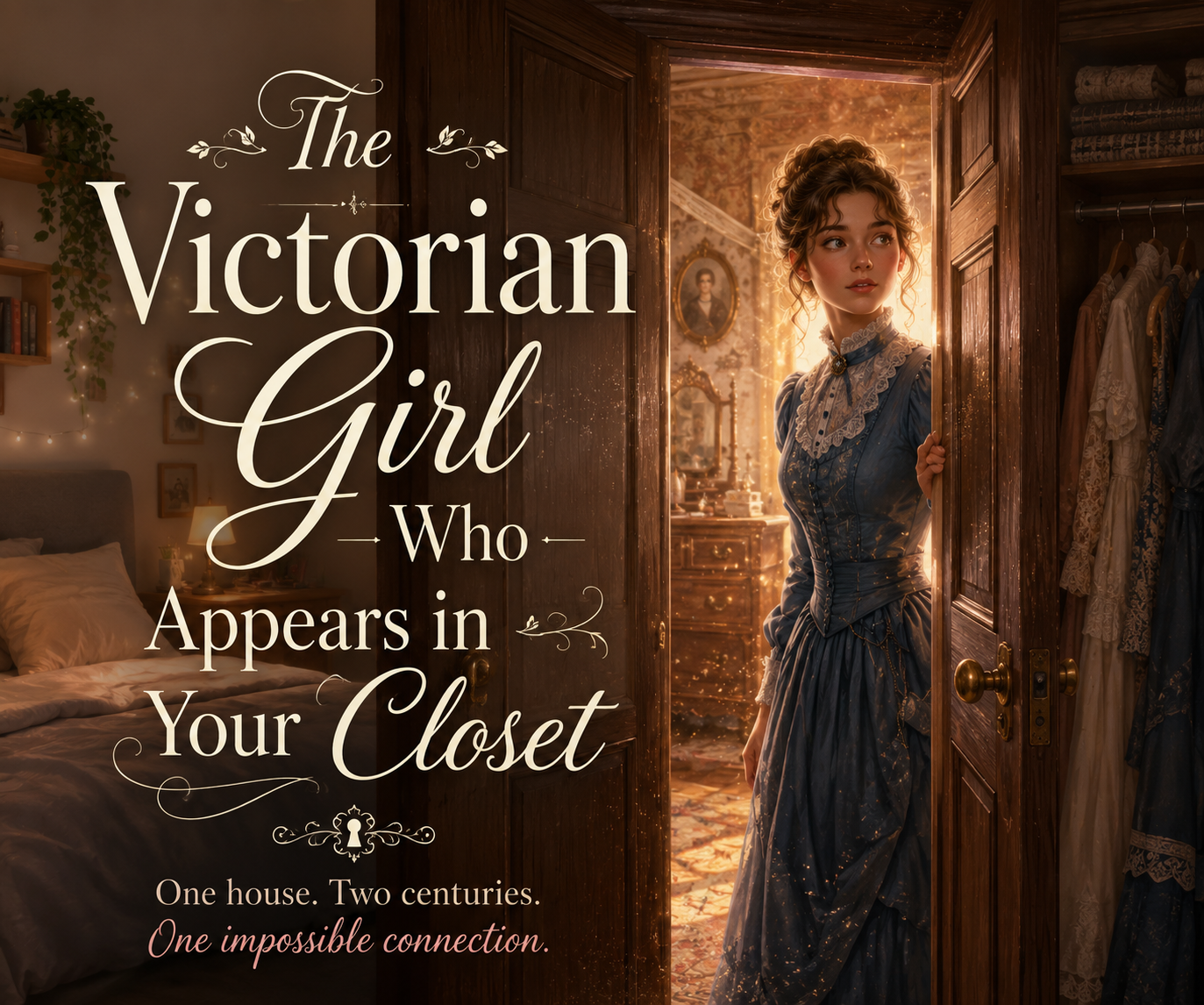 Cover art for The Victorian Girl in My Closet, an inner self scenario on AI Dungeon