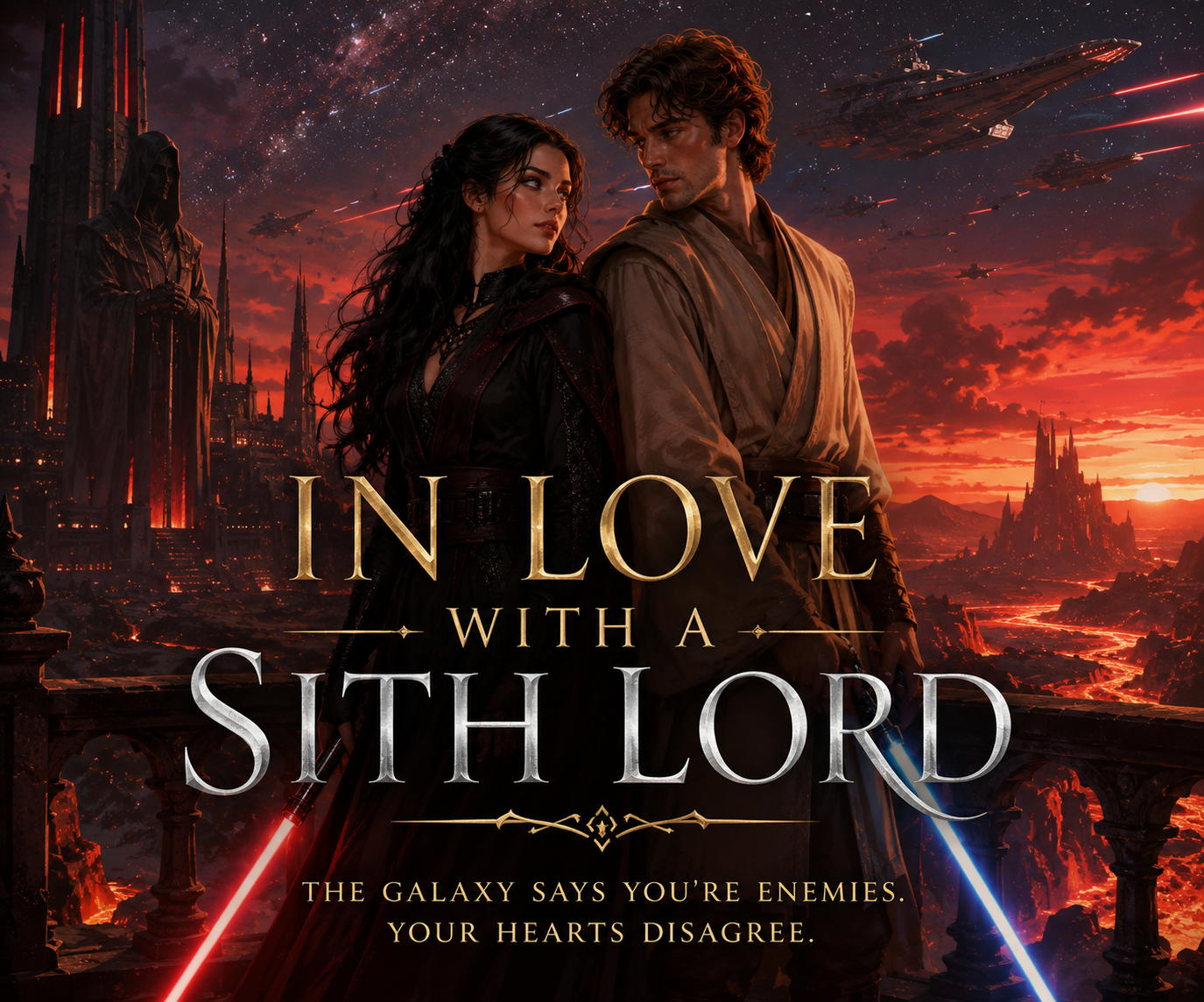Cover art for In Love with a Sith Lord, an inner self scenario on AI Dungeon