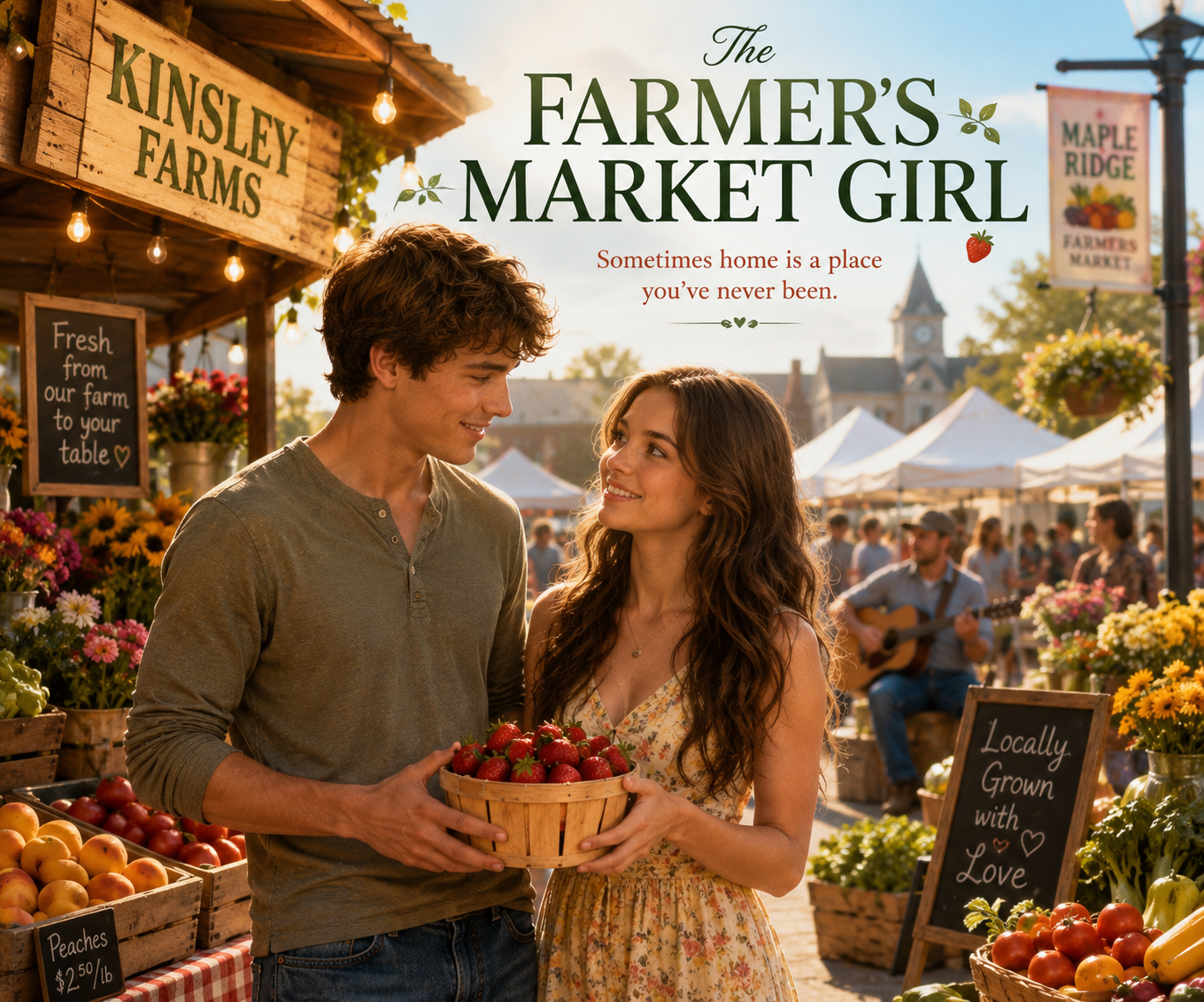 Cover art for The Farmer's Market Girl, an inner self scenario on AI Dungeon