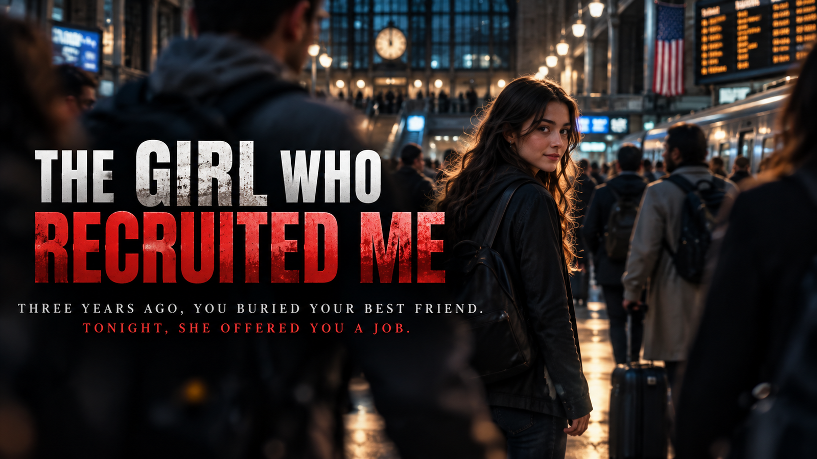 Cover art for The Girl Who Recruited Me, an inner self scenario on AI Dungeon