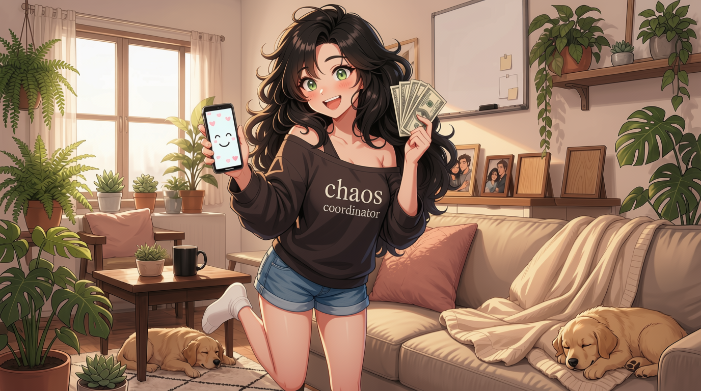 Cover art for You're Not Going to Work Today, a slice of life scenario on AI Dungeon