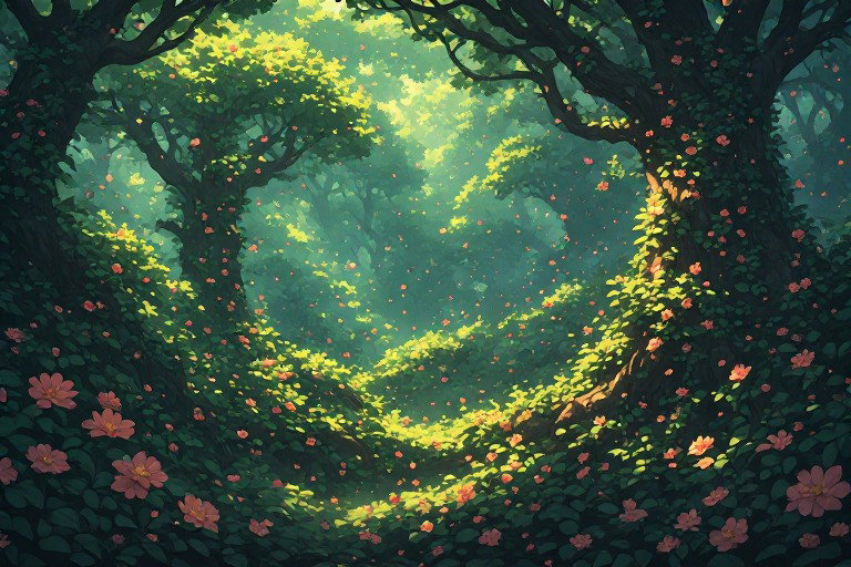 Cover art for Vita: Garden World, an adventure scenario on AI Dungeon