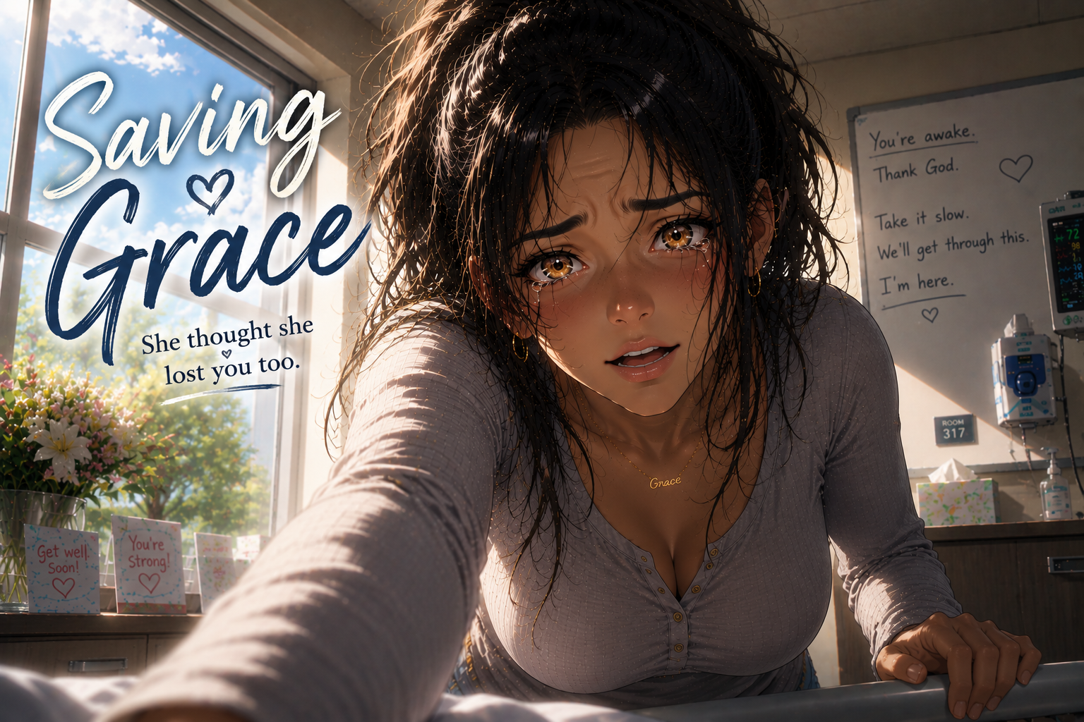 Cover art for Saving Grace, an innerself scenario on AI Dungeon