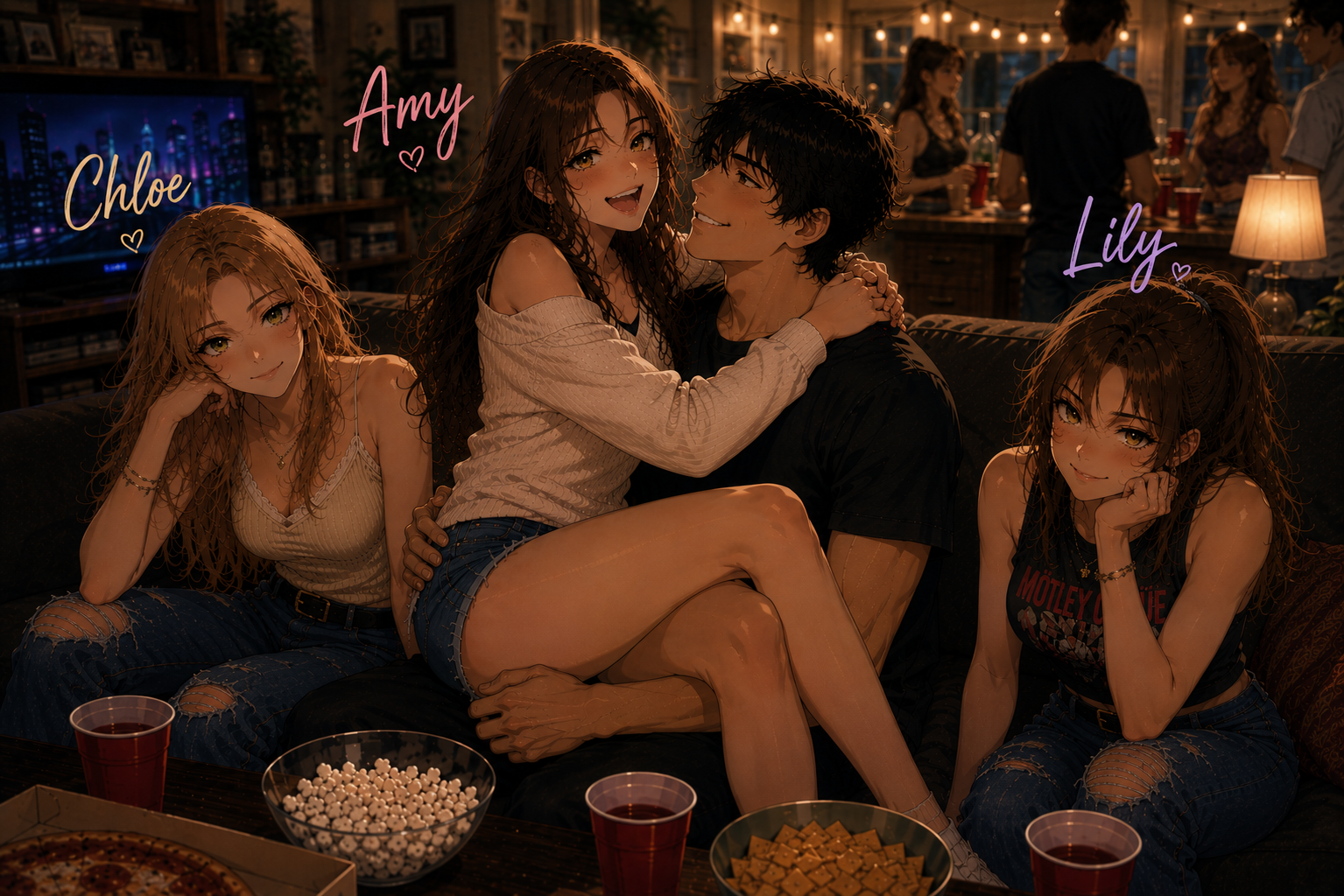 Cover art for Your Ex Is Dating Your Best Friend, an innerself scenario on AI Dungeon