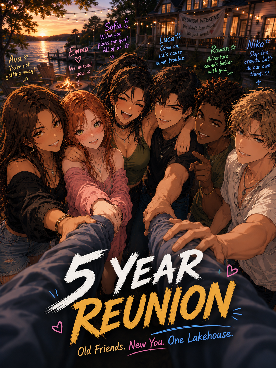 Cover art for (đźŽIS) 5 Year Reunion, an innerself scenario on AI Dungeon