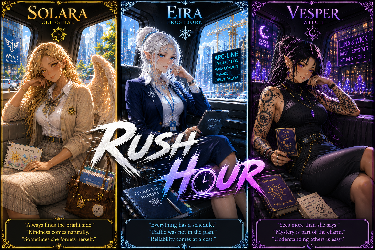 Cover art for (🎭IS) Rush Hour , a romance scenario on AI Dungeon