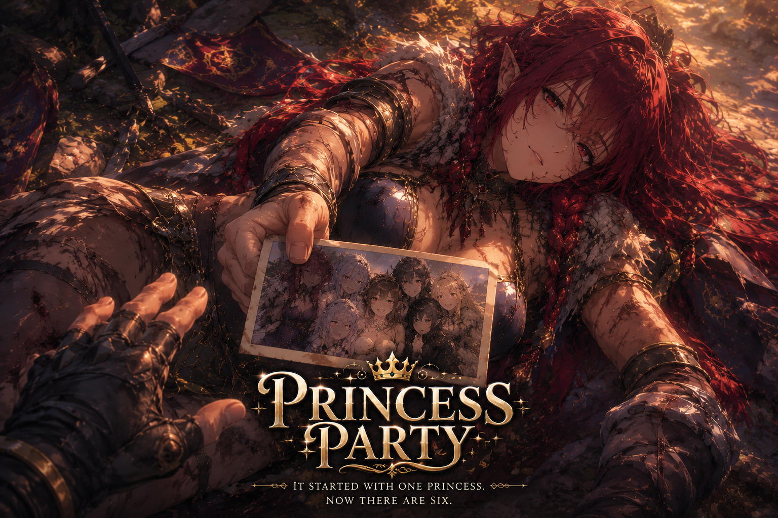Cover art for Princess Party , an innerself scenario on AI Dungeon