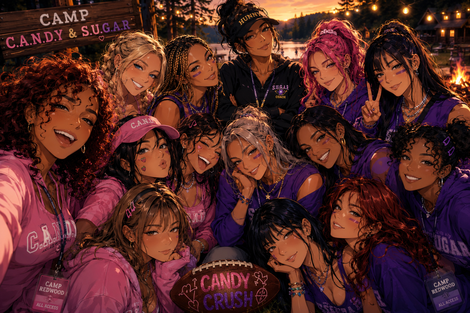 Cover art for C.A.N.D.Y Crush!, an innerself scenario on AI Dungeon