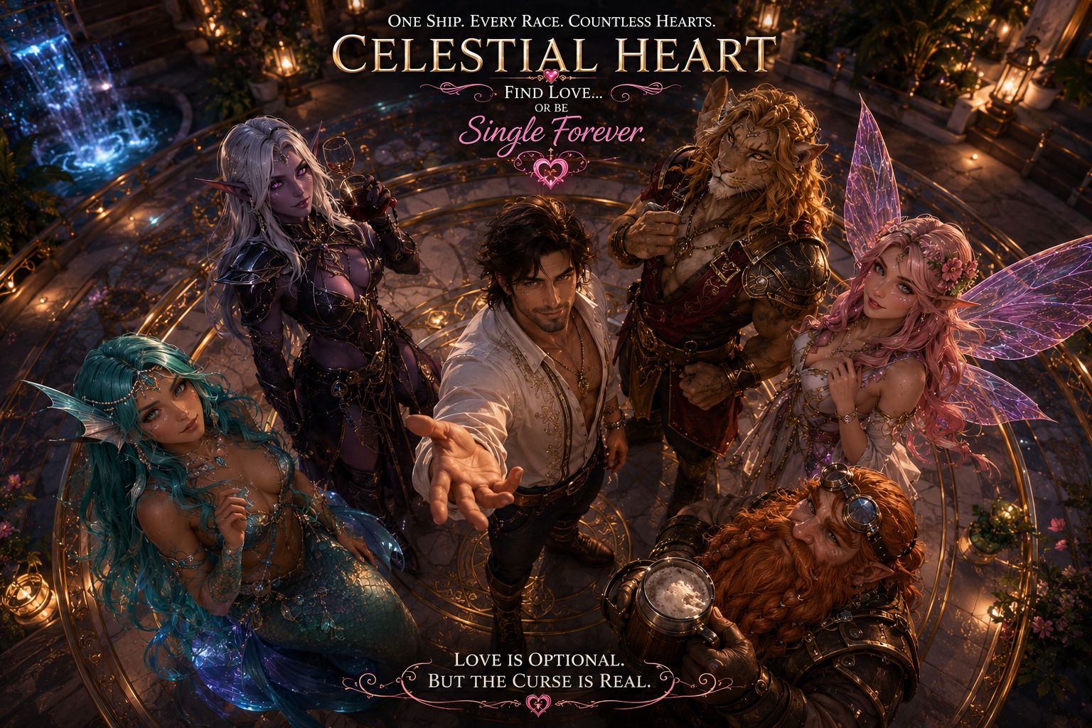 Cover art for (🎭IS) Celestial Heart (High Context), a magic scenario on AI Dungeon