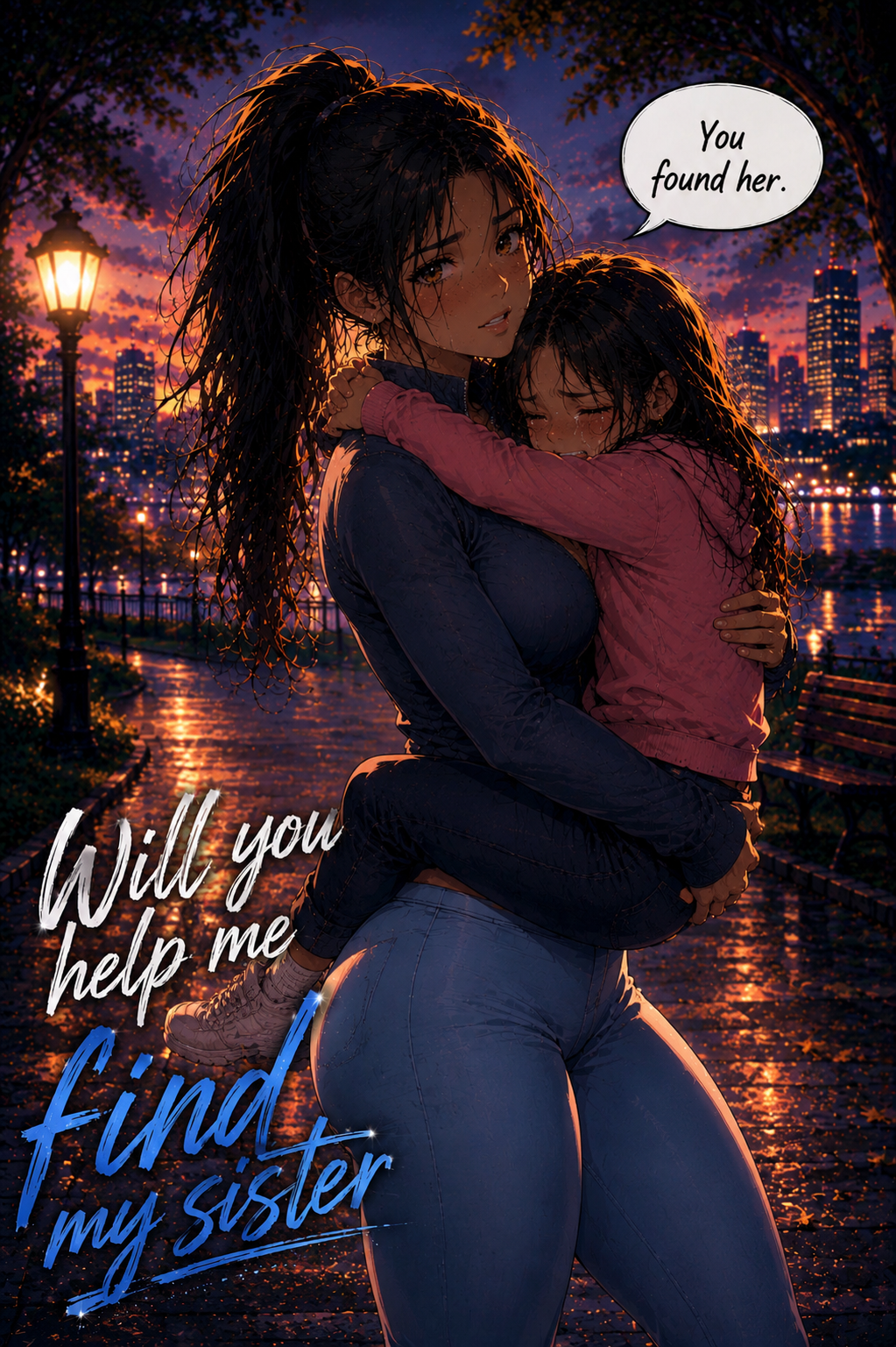 Cover art for βWill you help me find my sister?β π₯Ί, an innerself scenario on AI Dungeon