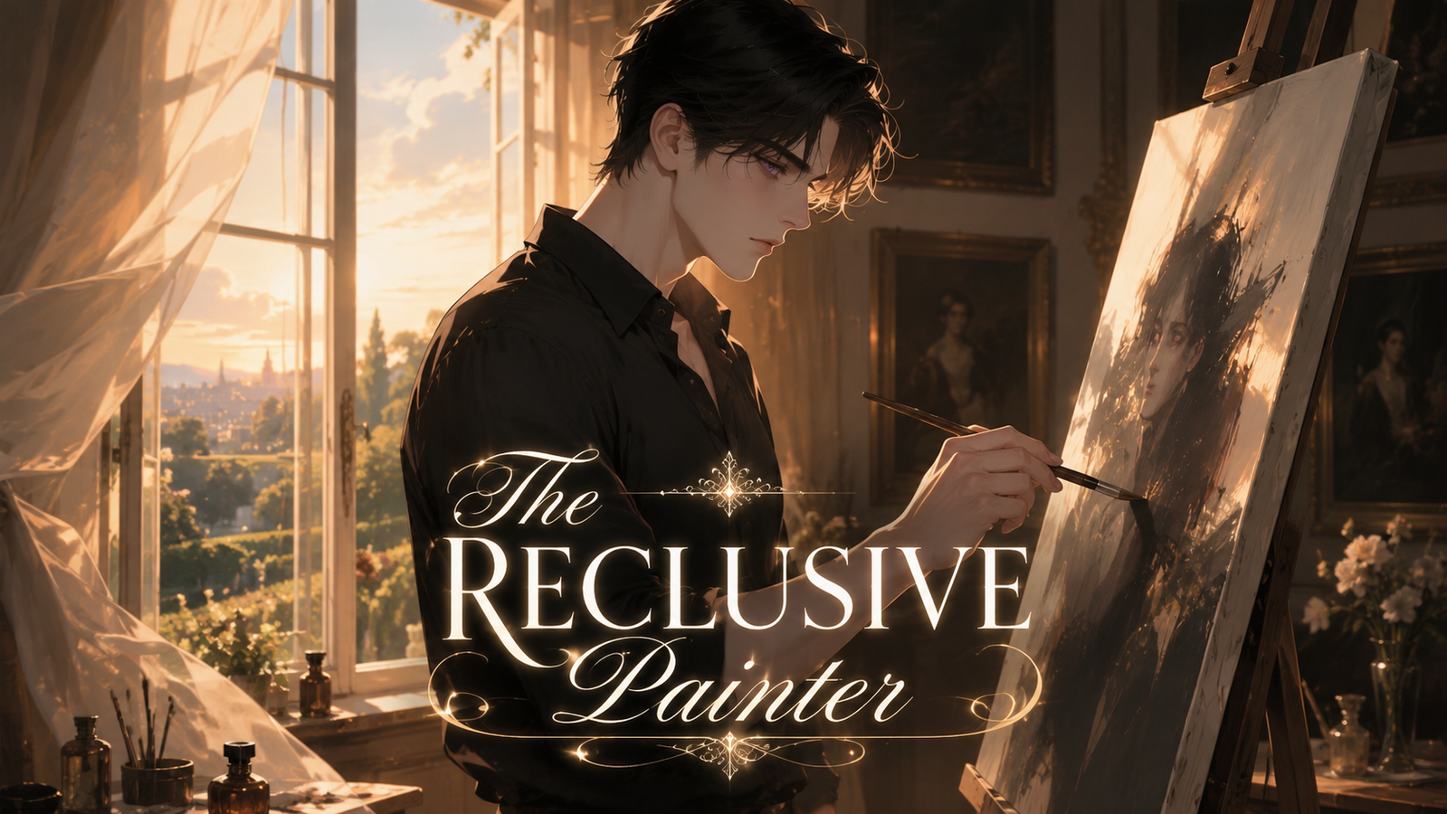 Cover art for The Reclusive Painter, a gothai scenario on AI Dungeon