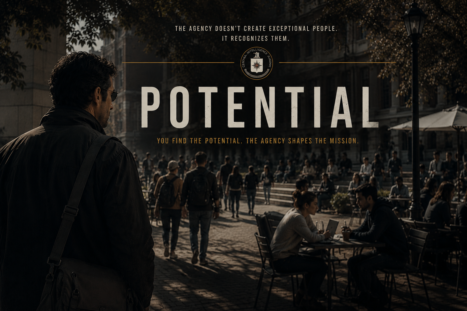 Cover art for Potential, a spy scenario on AI Dungeon