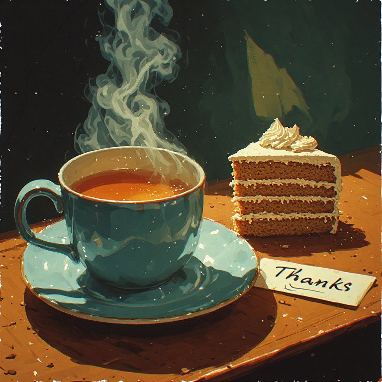 Cover art for A thank you from me. , a thank you scenario on AI Dungeon