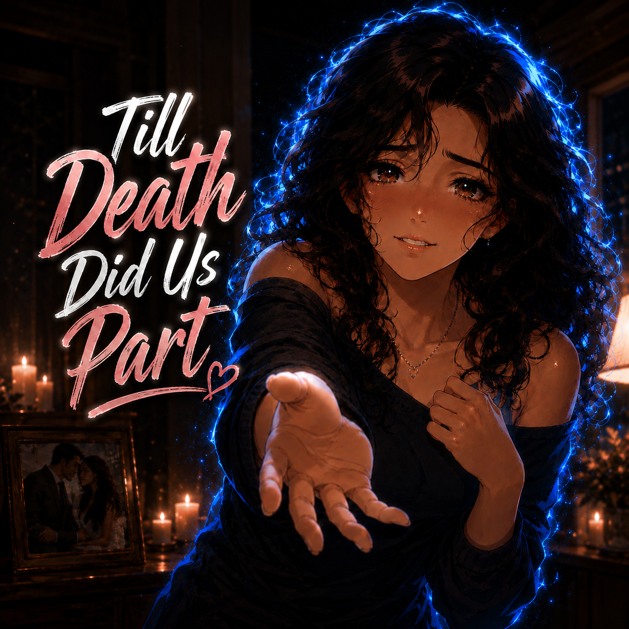 Cover art for Till Death Did Us Part, a romance scenario on AI Dungeon
