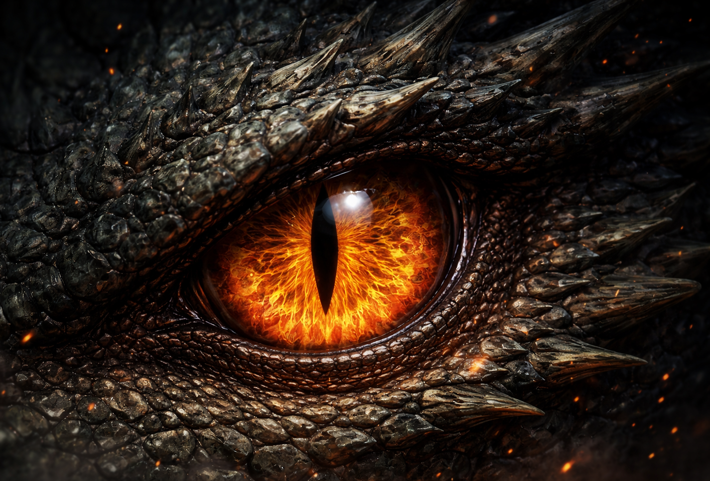 Cover art for Eye of the Dragon, a dragons scenario on AI Dungeon
