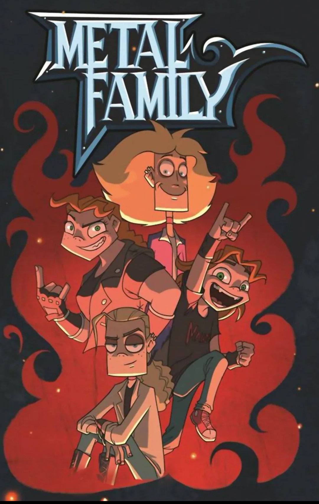 Cover art for Metal family, a metalfamily scenario on AI Dungeon