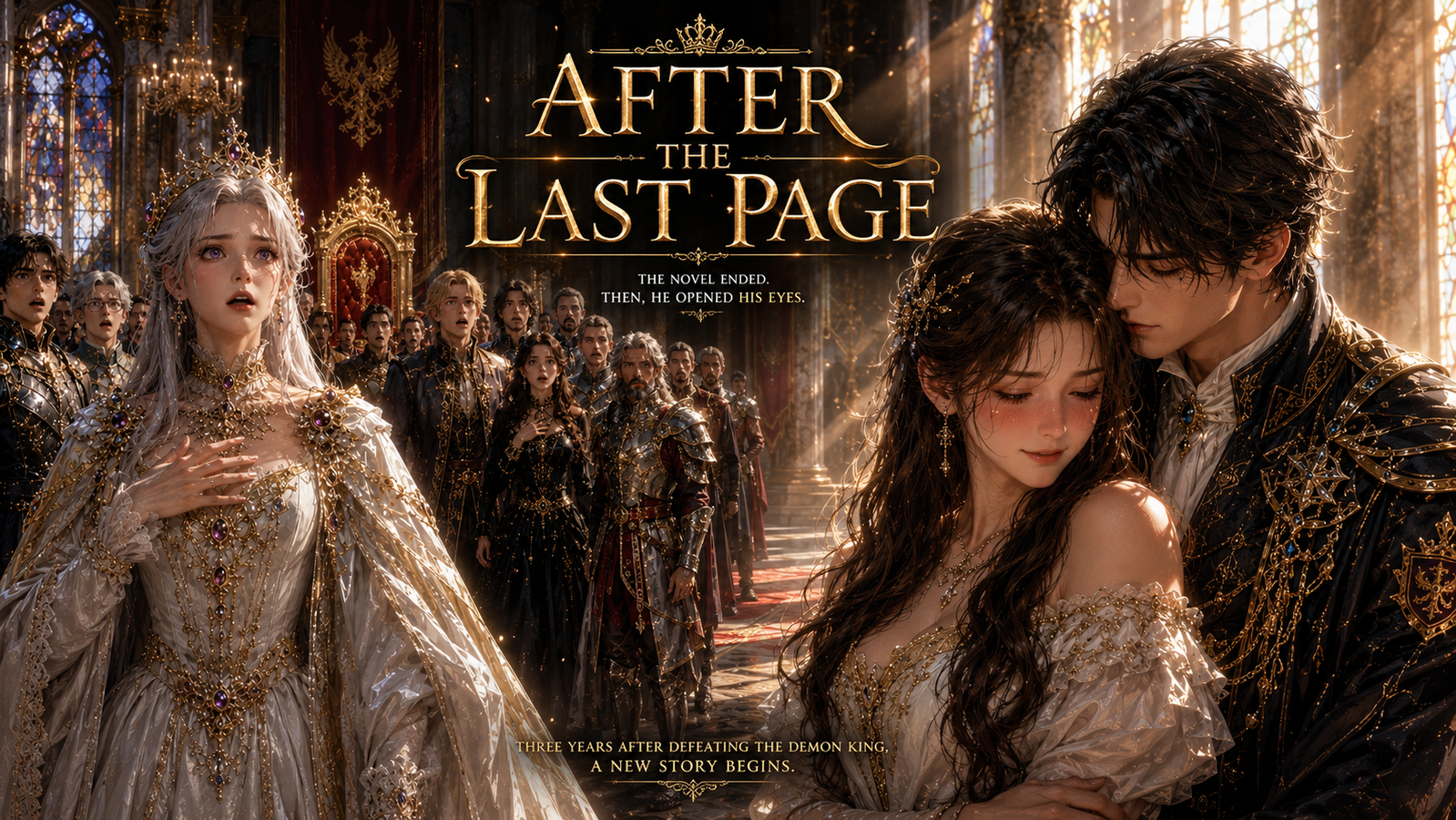 Cover art for After the last page π, a fantasy scenario on AI Dungeon