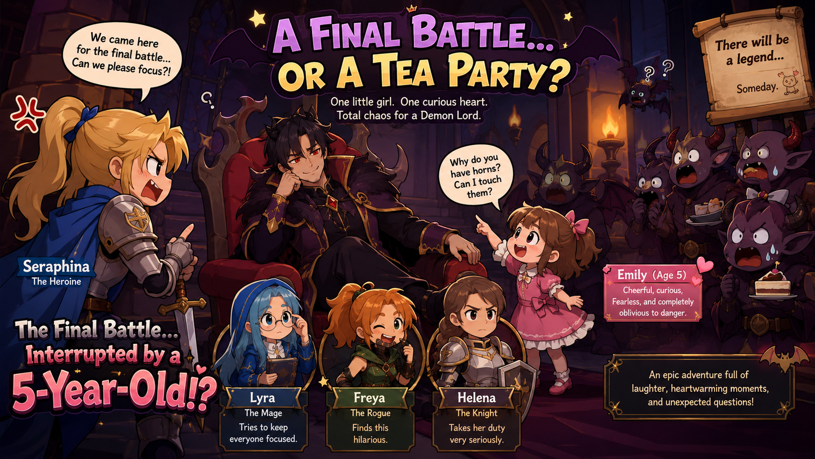 Cover art for A final battle...or a tea party? on AI Dungeon
