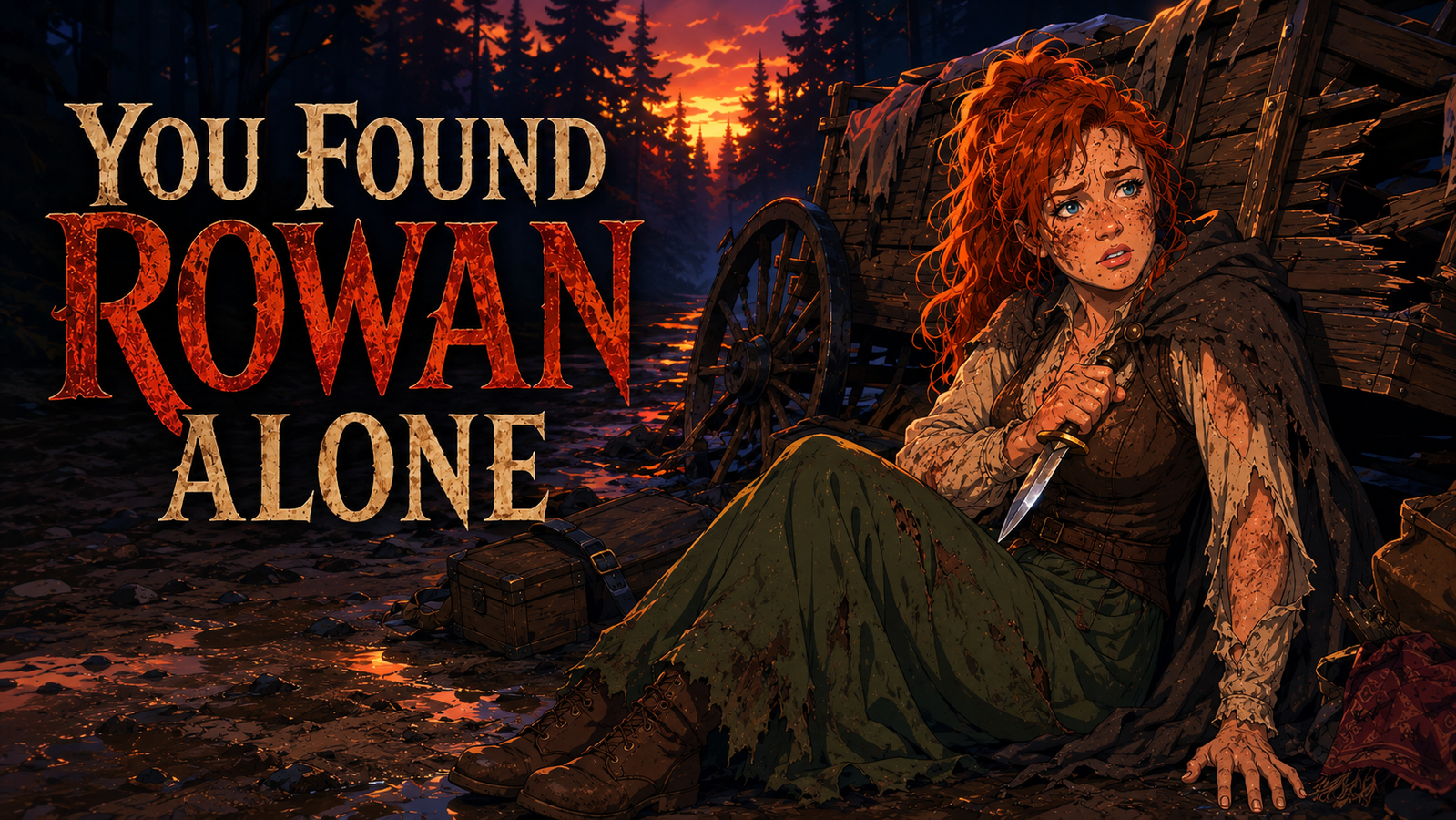 Cover art for You Found Rowan Alone, a rowan scenario on AI Dungeon